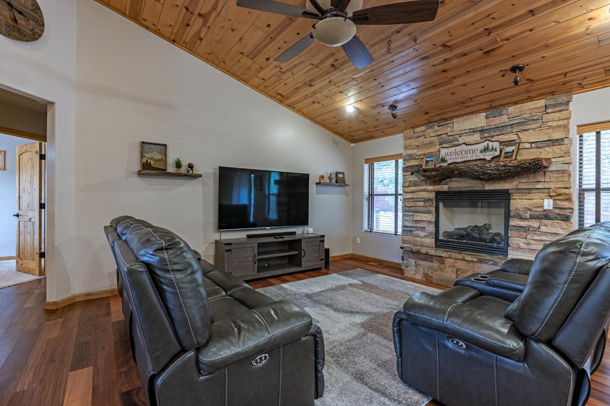 Family White Mountain Escape With Theater & Games Villa Show Low Exterior photo